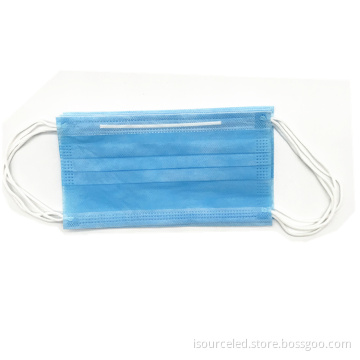 50 Pack 3 Ply Disposable Protective Face Masks Medical Grade